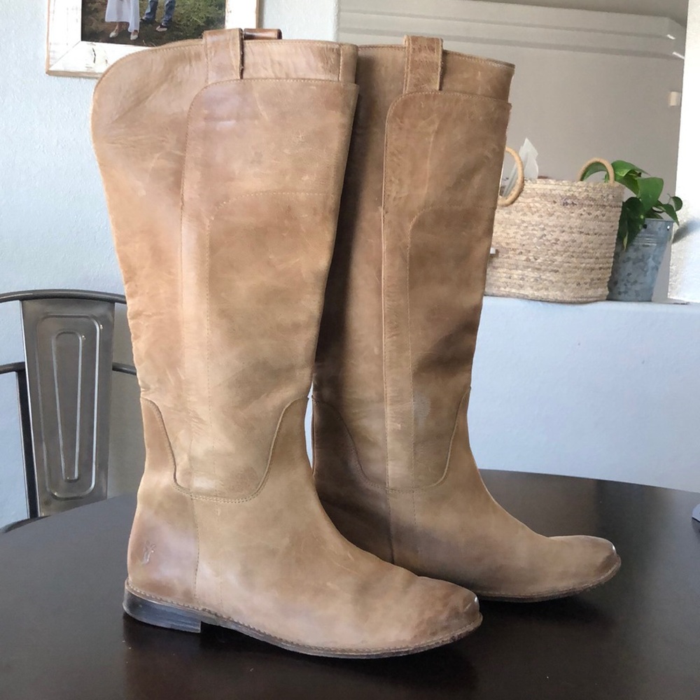 Frye knee high boots